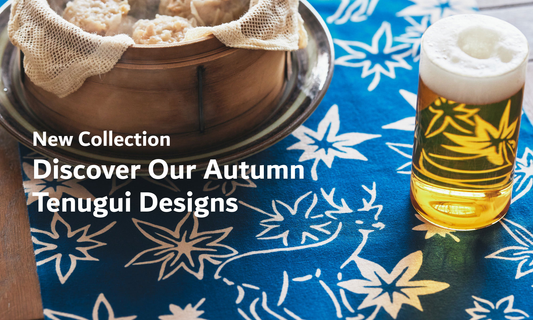 【New Collection】Discover Our Autumn Tenugui Designs