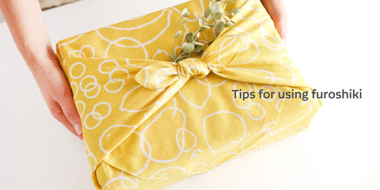 Tips for using furoshiki