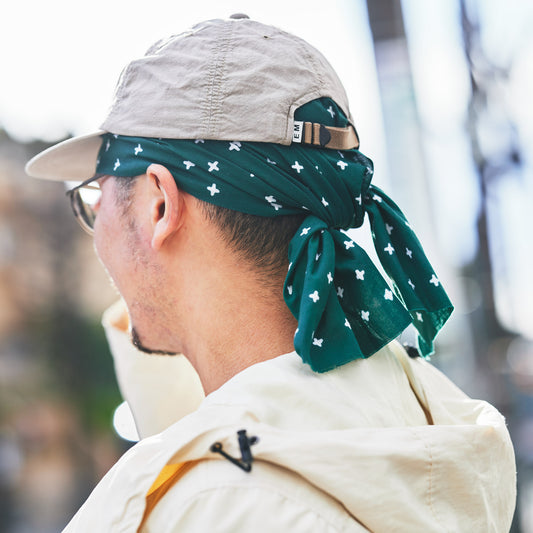 Cross Green JUH-MONJI TENUGUI