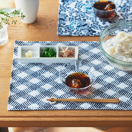 Striped Lattice SHIMA-GOHSHI TENUGUI