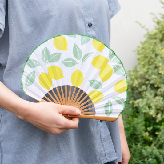 Mangetsu Sensu Set Lemon