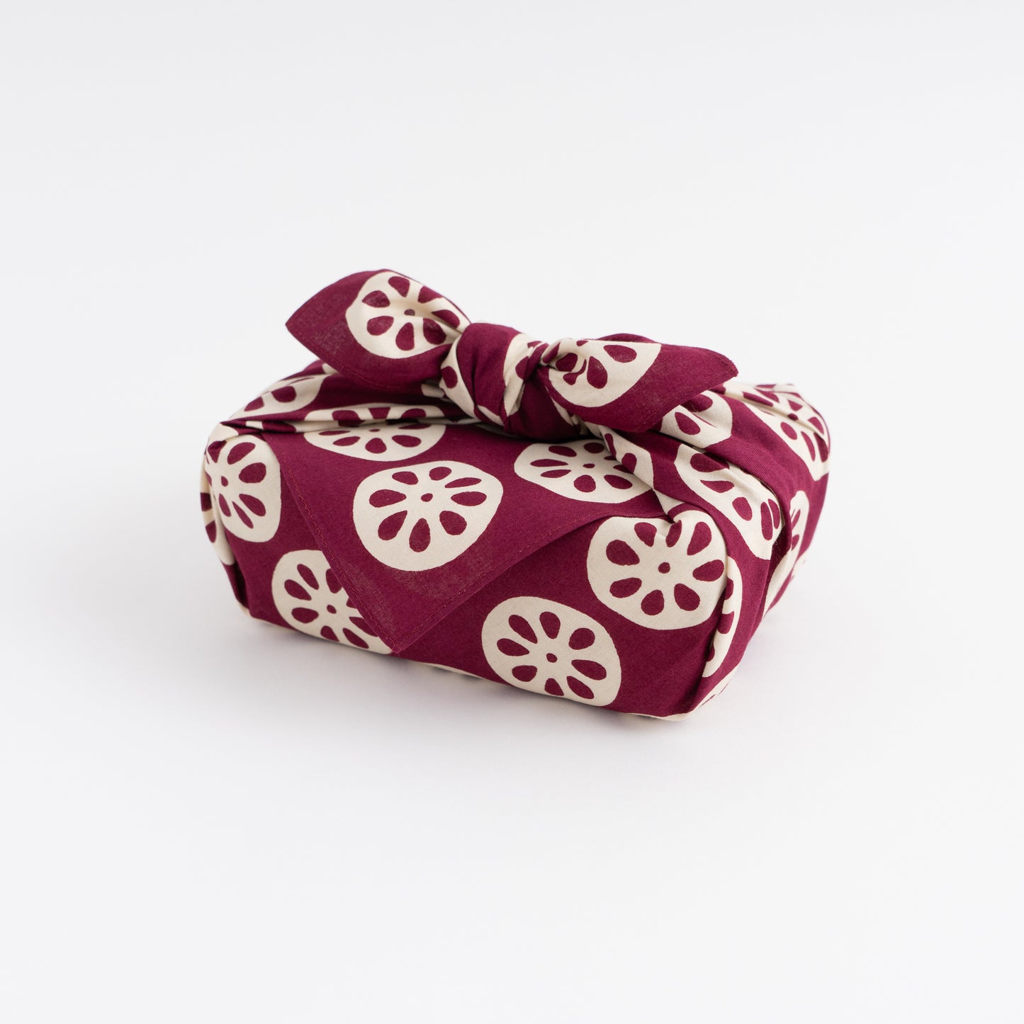 FUROSHIKI (Cotton Wrapping Cloth) Small Lotus Root