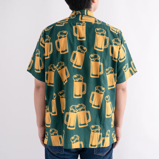 Tenugui Sarashi Shirt Beer Mug Iron Blue