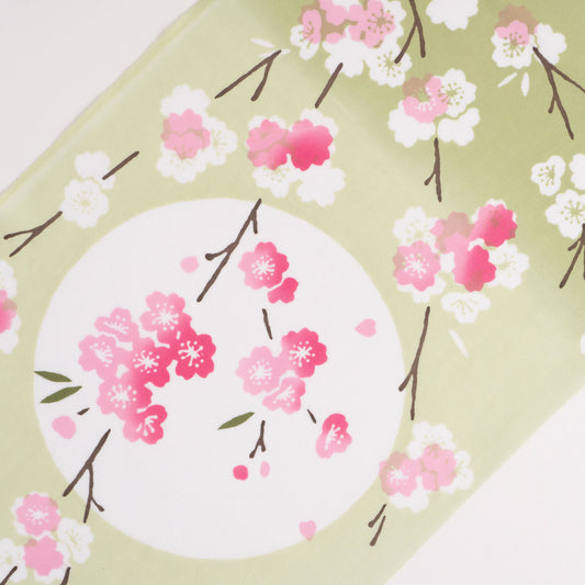 Hazy Sakura Blossom TENUGUI