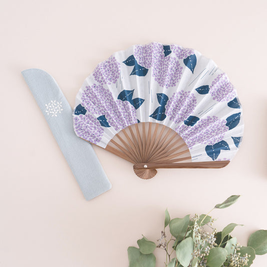 Mangetsu Sensu Set Wet Hydrangeas