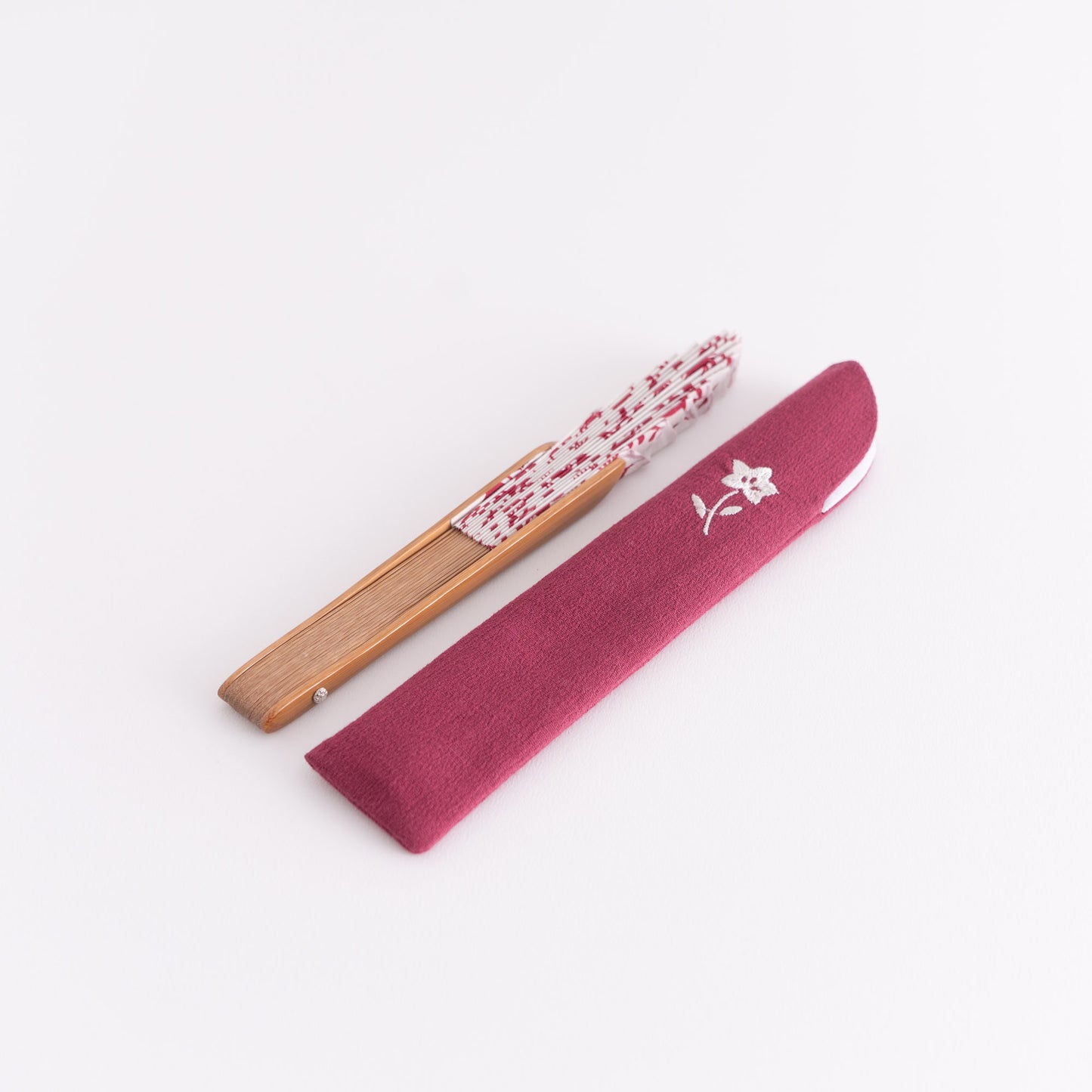 Mangetsu Sensu Set Summer Grass Calico