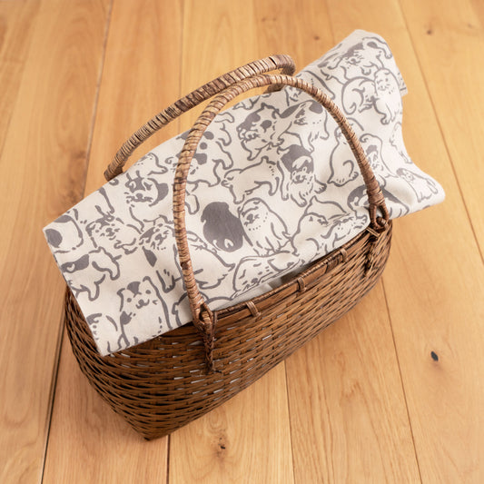 Animal IllustrationTenugui Series Dogs TENUGUI