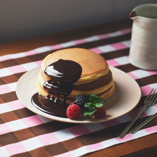 Benkei Stripe−Strawberry Chocolate TENUGUI