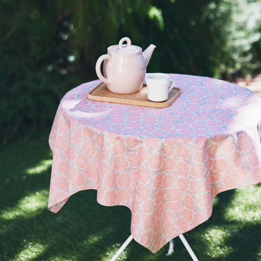 Plum Flowers Cotton Wrapping Cloth (FUROSHIKI) FUWARI Large