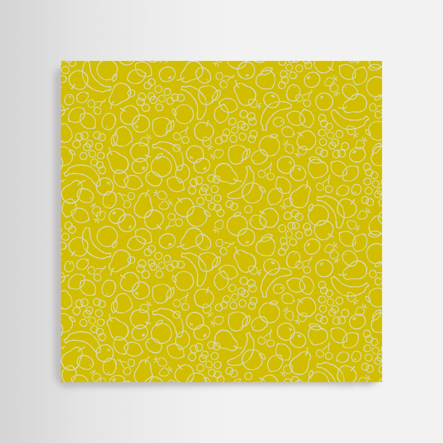 Cotton Wrapping Cloth (FUROSHIKI) FUWARI Large KUDAMONO Fruits