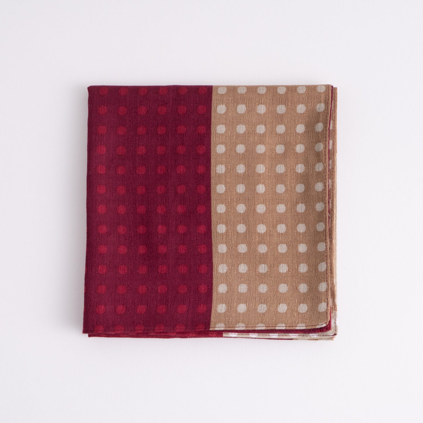 Cotton Wrapping Cloth (FUROSHIKI) FUWARI Large MAME-SHIBORI Dots