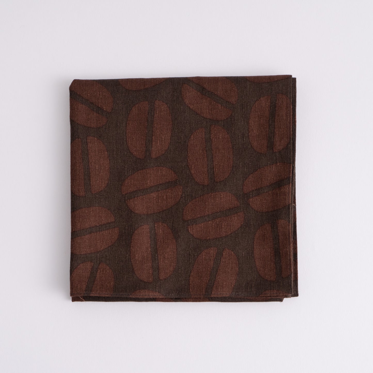 Coffee Beans Cotton Wrapping Cloth (FUROSHIKI) FUWARI Large