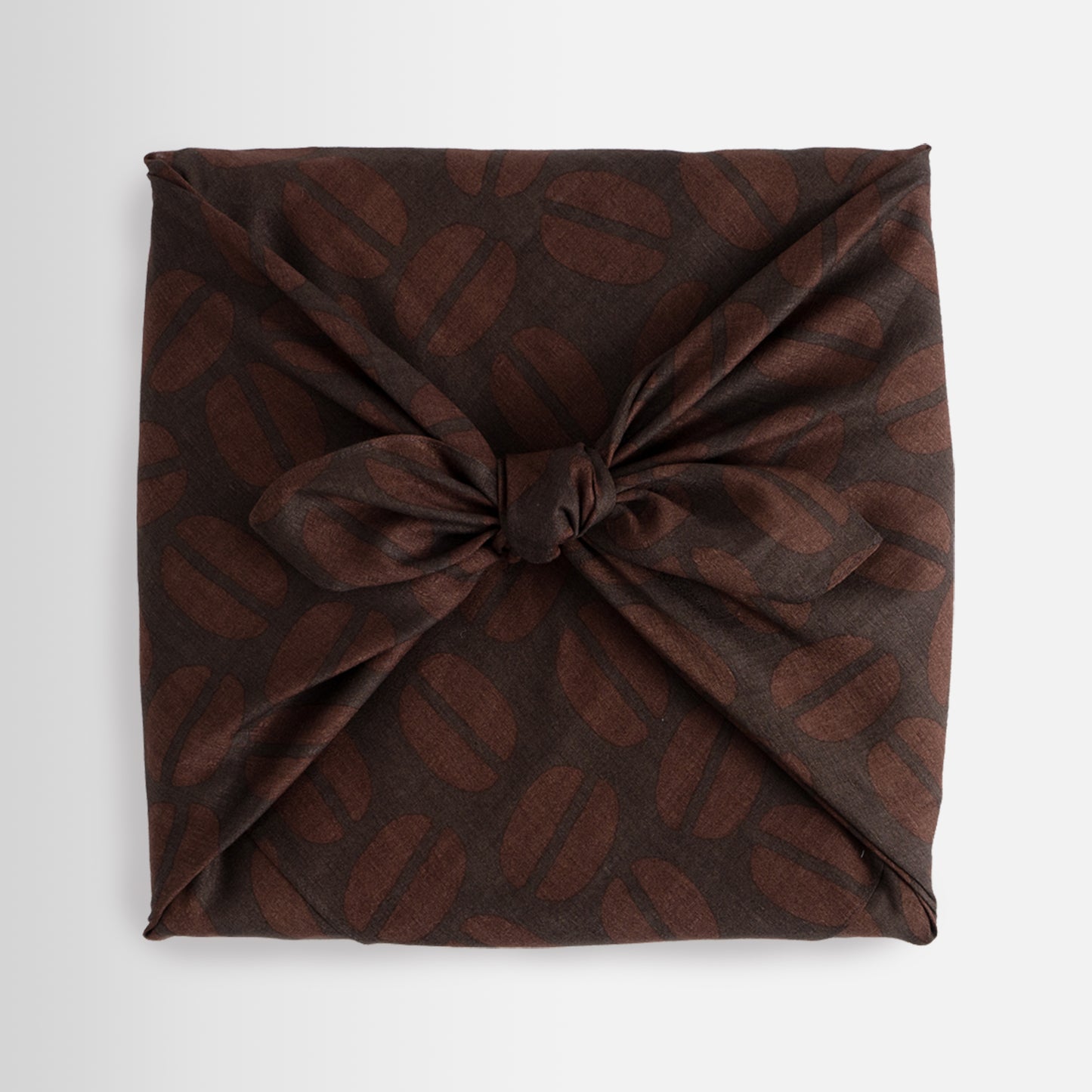 Cotton Wrapping Cloth (FUROSHIKI) FUWARI Large Coffee Beans