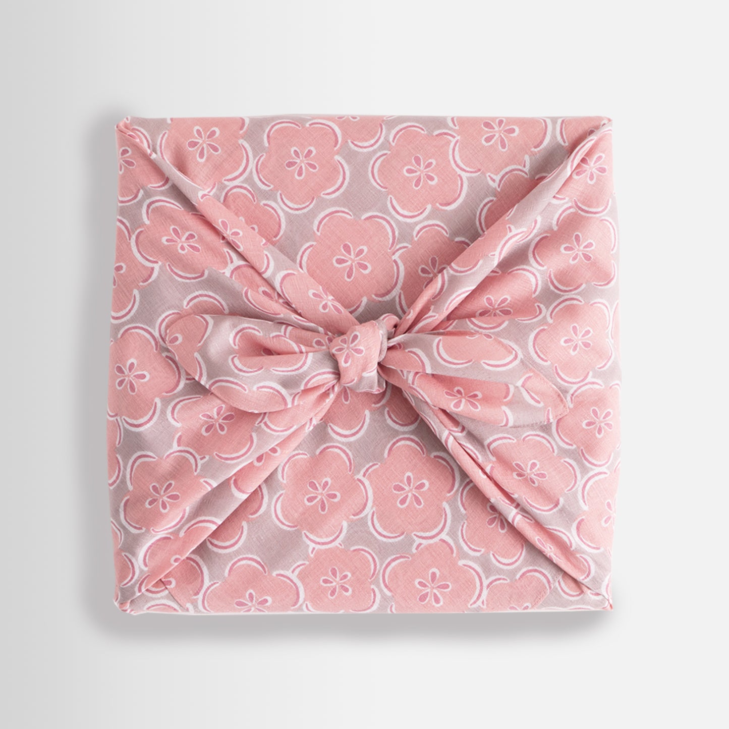 Cotton Wrapping Cloth (FUROSHIKI) FUWARI Medium BAIKA-MON Plum Flowers