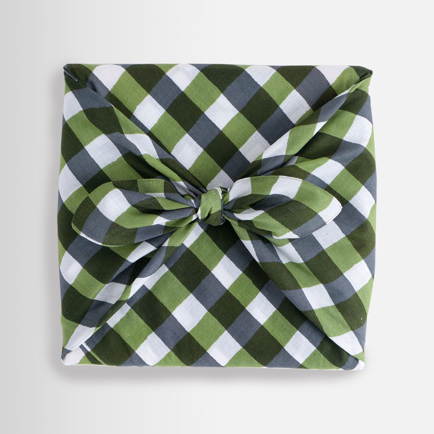 Cotton Wrapping Cloth (FUROSHIKI) FUWARI Medium BENKEI-JIMA Check