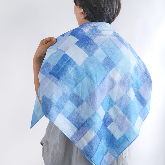 Watercolor Squares FUROSHIKI Large