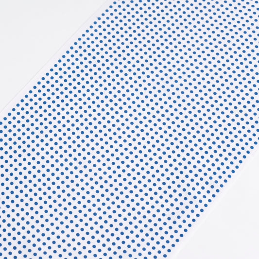 Dots Blue Mameshibori TENUGUI