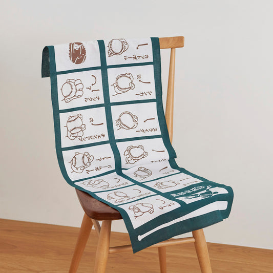 Baseball Pitches Tohkyu-Tenarai-Choh TENUGUI