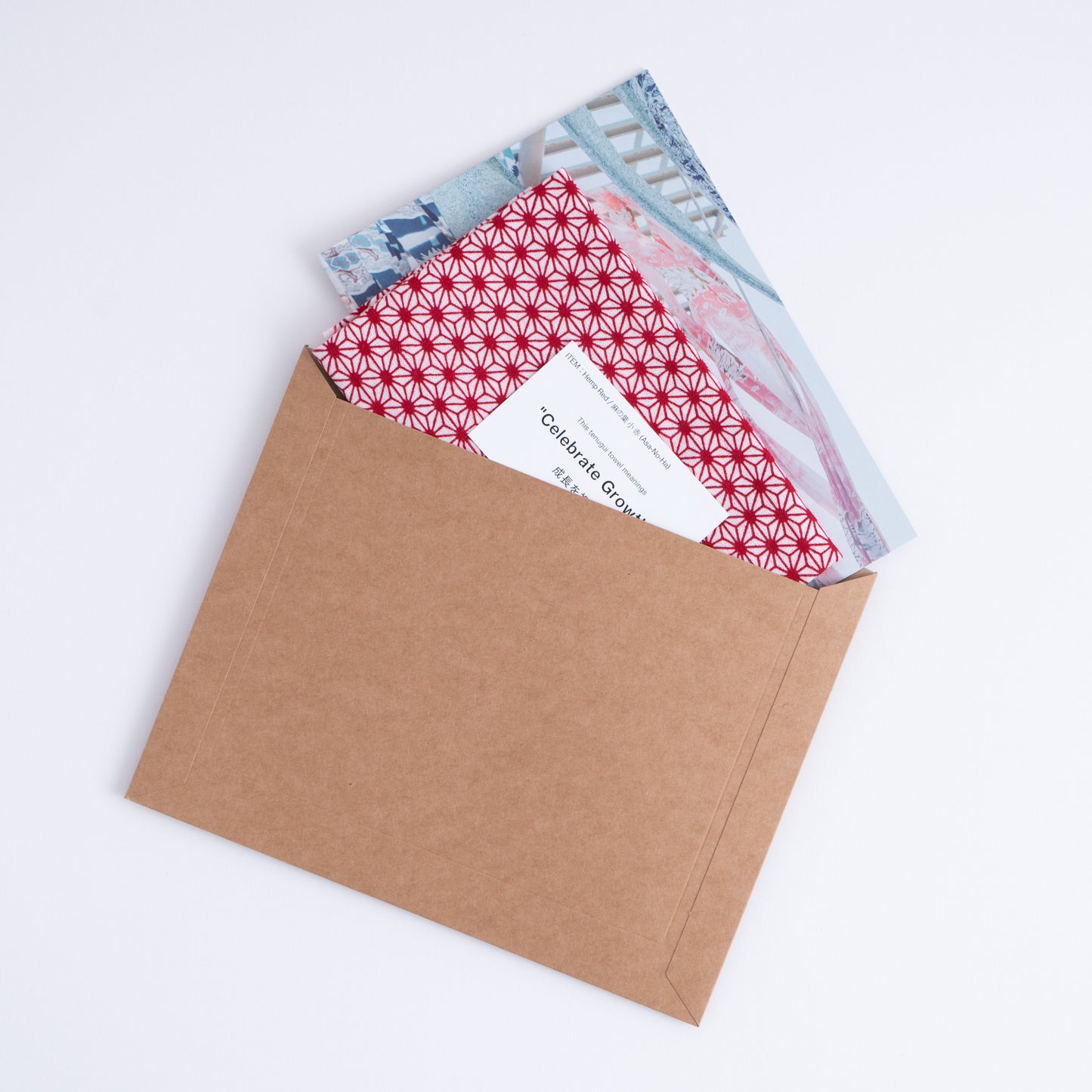 Fortune Tenugui Towel Book【RED】