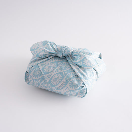 Chrysanthemum Cotton Wrapping Cloth (FUROSHIKI) Medium