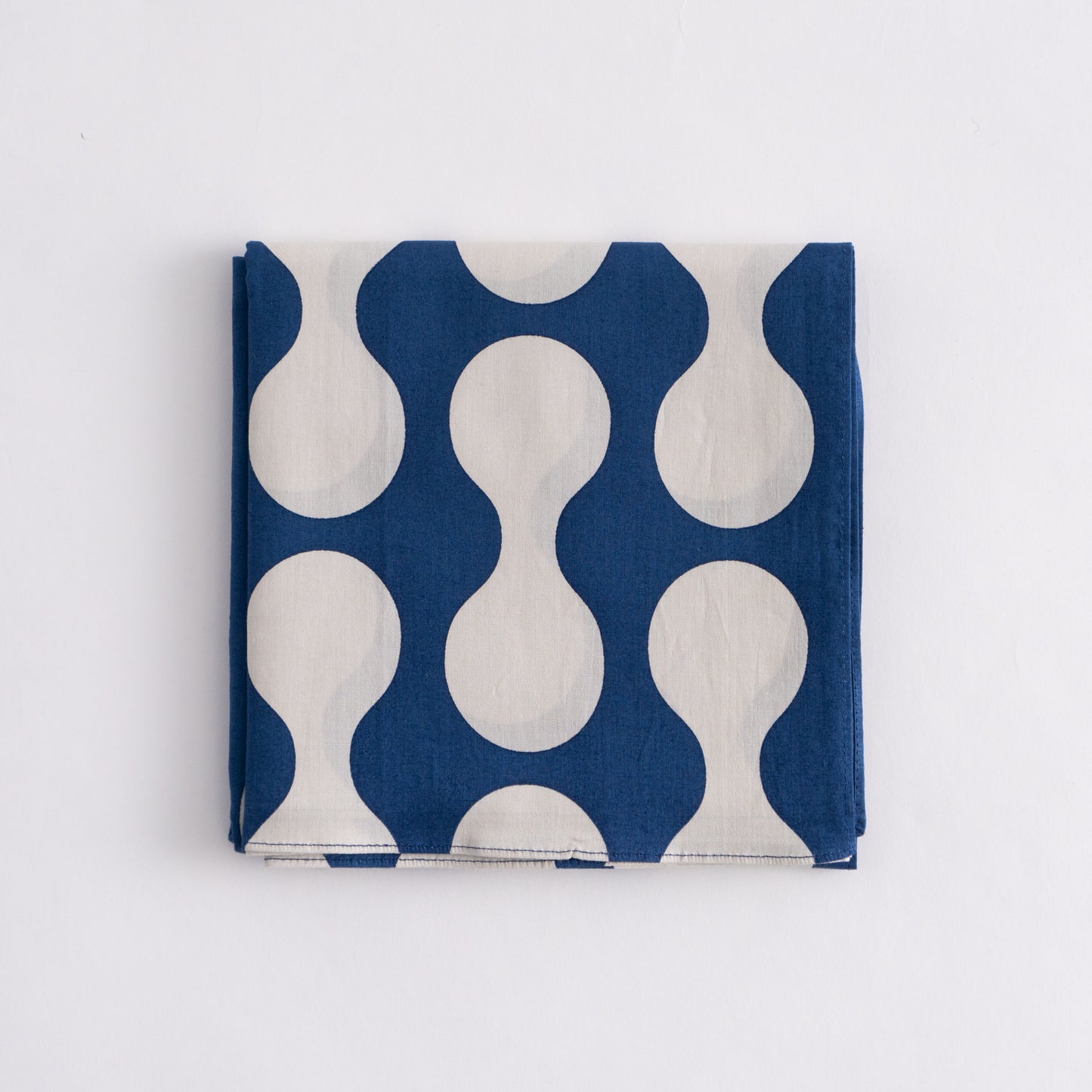 Gourds Navy FUROSHIKI (Cotton Wrapping Cloth) Large