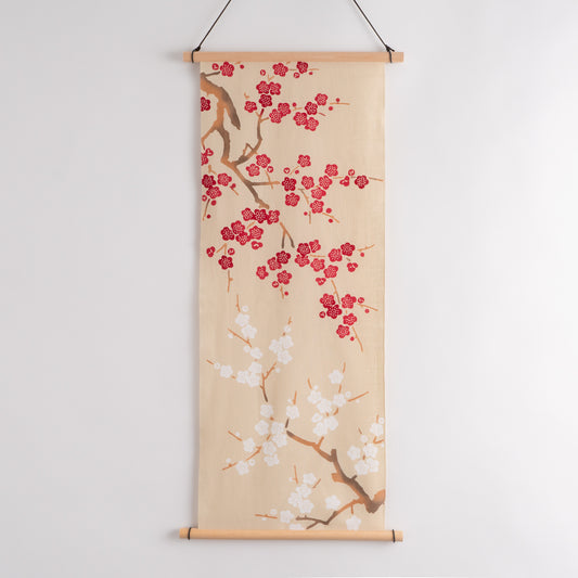 Tenugui Towel Tapestry Plum Trees