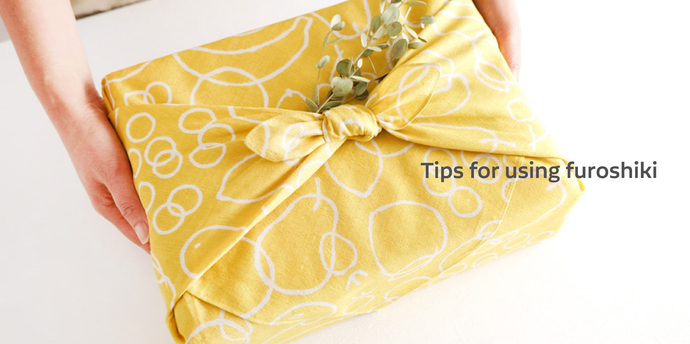 Tips for using furoshiki