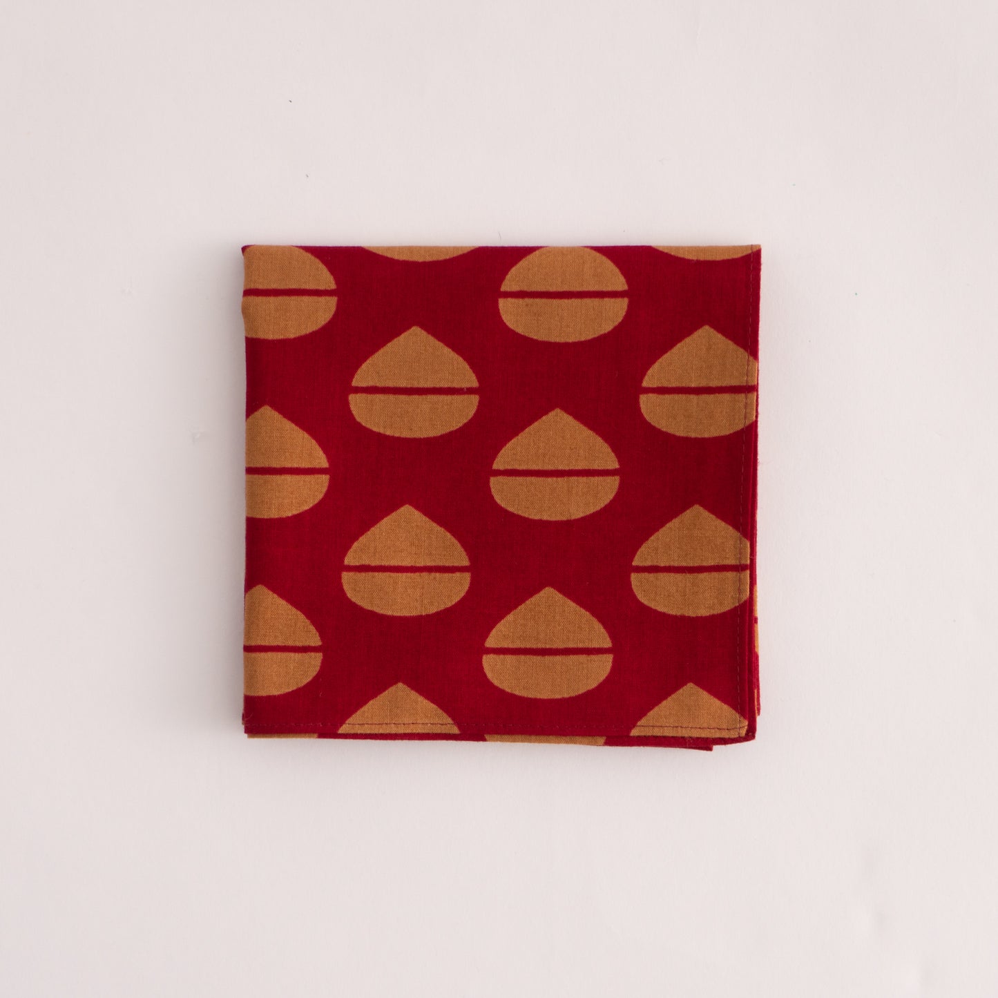 FUROSHIKI (Cotton Wrapping Cloth) Small Chestnut