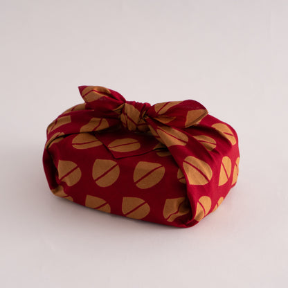 FUROSHIKI (Cotton Wrapping Cloth) Small Chestnut