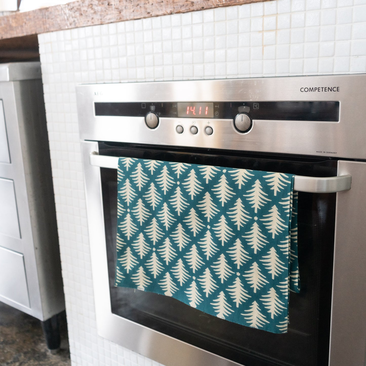 Fir Tree Pattern TENUGUI