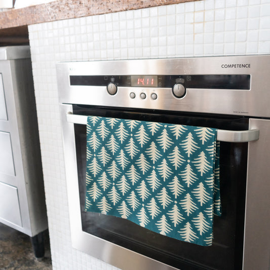 Fir Tree Pattern TENUGUI