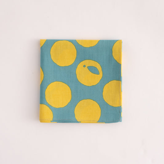 FUROSHIKI (Cotton Wrapping Cloth) Small Yuzu