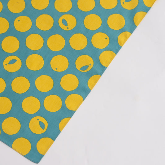 FUROSHIKI (Cotton Wrapping Cloth) Small Yuzu