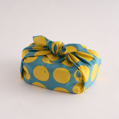 FUROSHIKI (Cotton Wrapping Cloth) Small Yuzu
