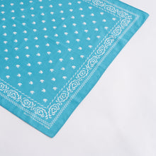 Load image into Gallery viewer, Japanese Classic Pattern Bandana Flying clouds Sky Blue
