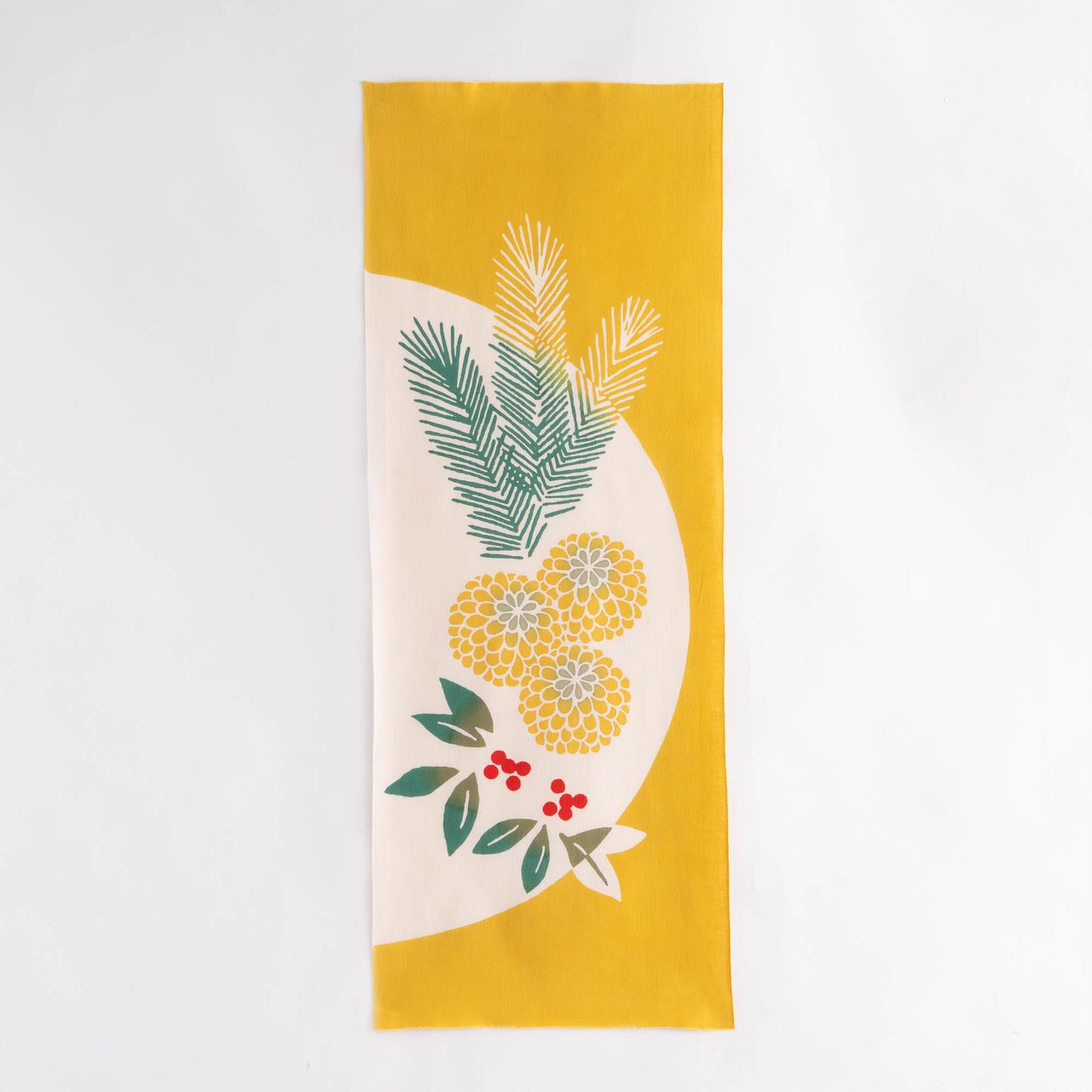 New Year's Flowers TENUGUI