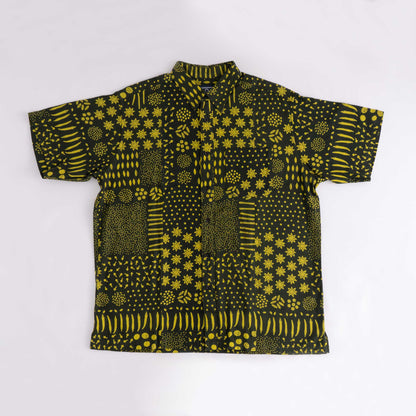 Tenugui Sarashi Shirt Spices Green