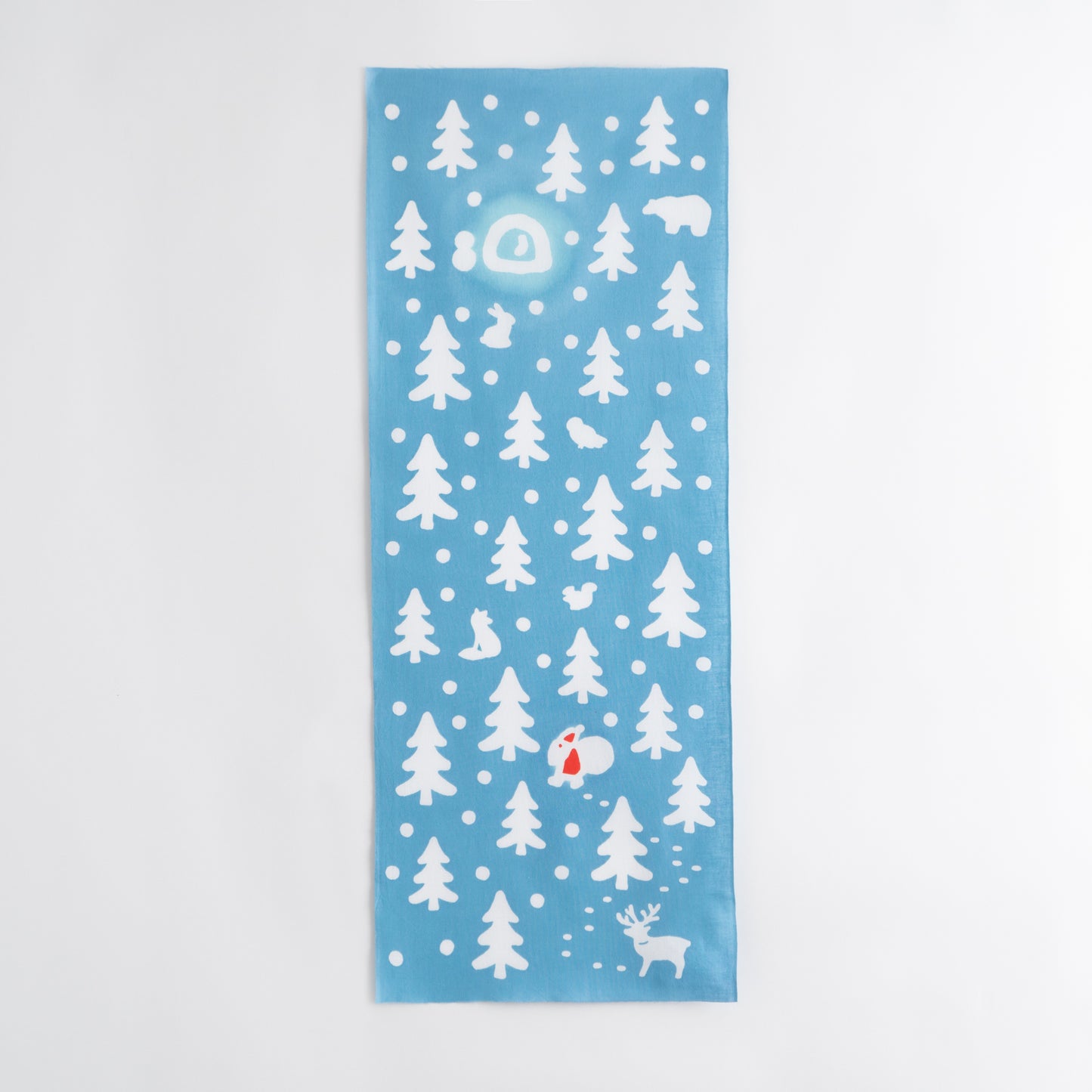 Winter scenery TENUGUI