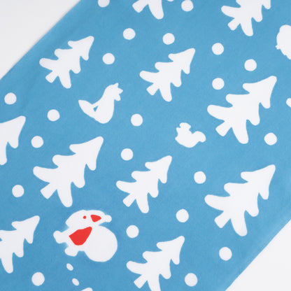 Winter scenery TENUGUI