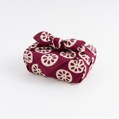 FUROSHIKI (Cotton Wrapping Cloth) Small Lotus Root