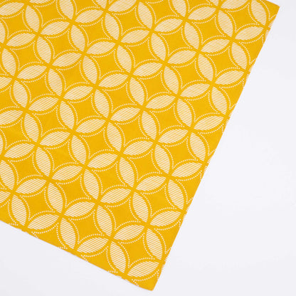 FUROSHIKI (Cotton Wrapping Cloth) Small Double Shippo Circle