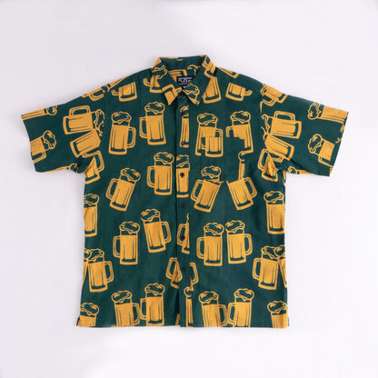 Tenugui Sarashi Shirt Beer Mug Iron Blue