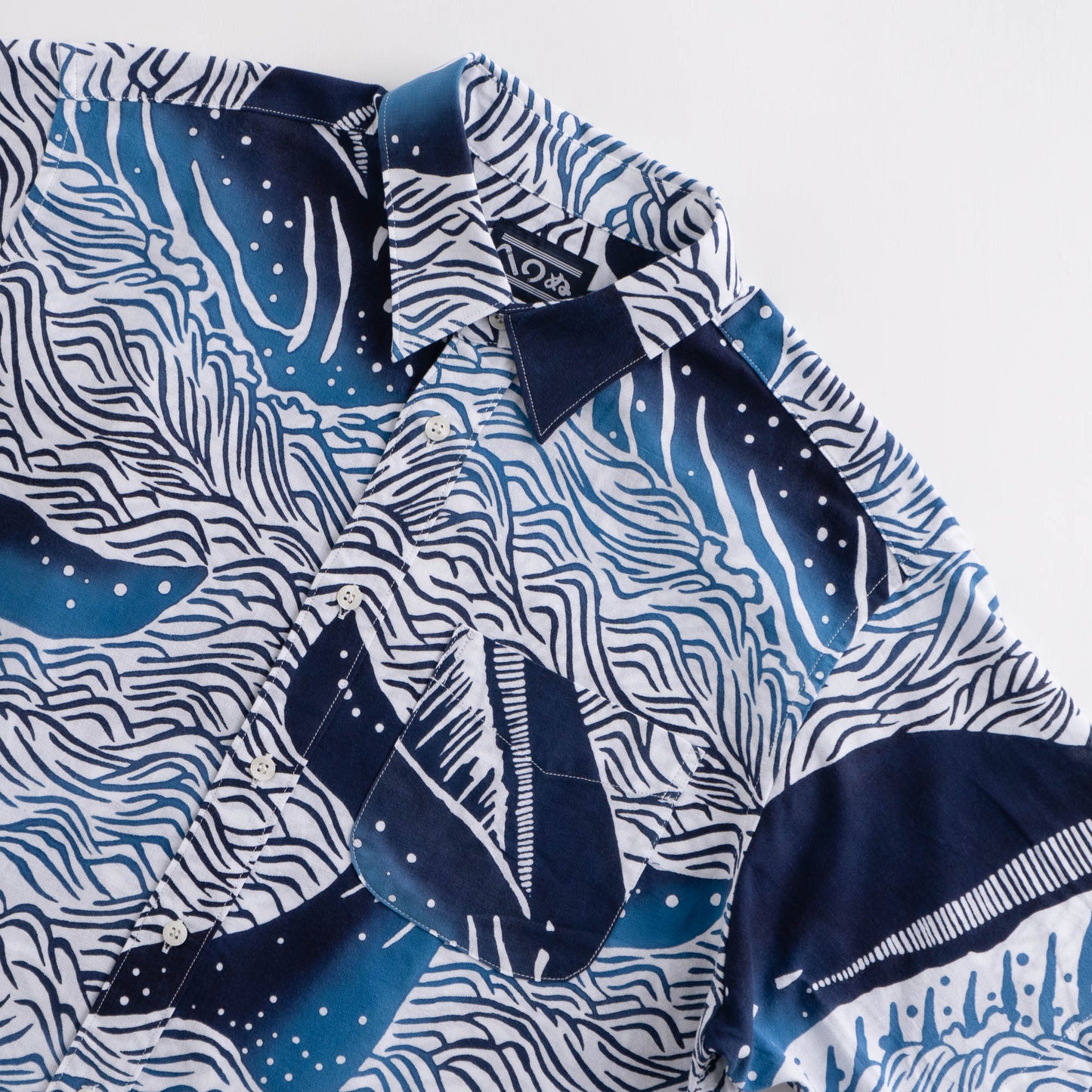 Tenugui Sarashi Shirt Whale