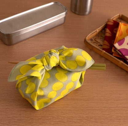 FUROSHIKI (Cotton Wrapping Cloth) Small Ginkgo nut
