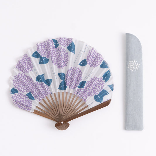 Mangetsu Sensu Set Wet Hydrangeas