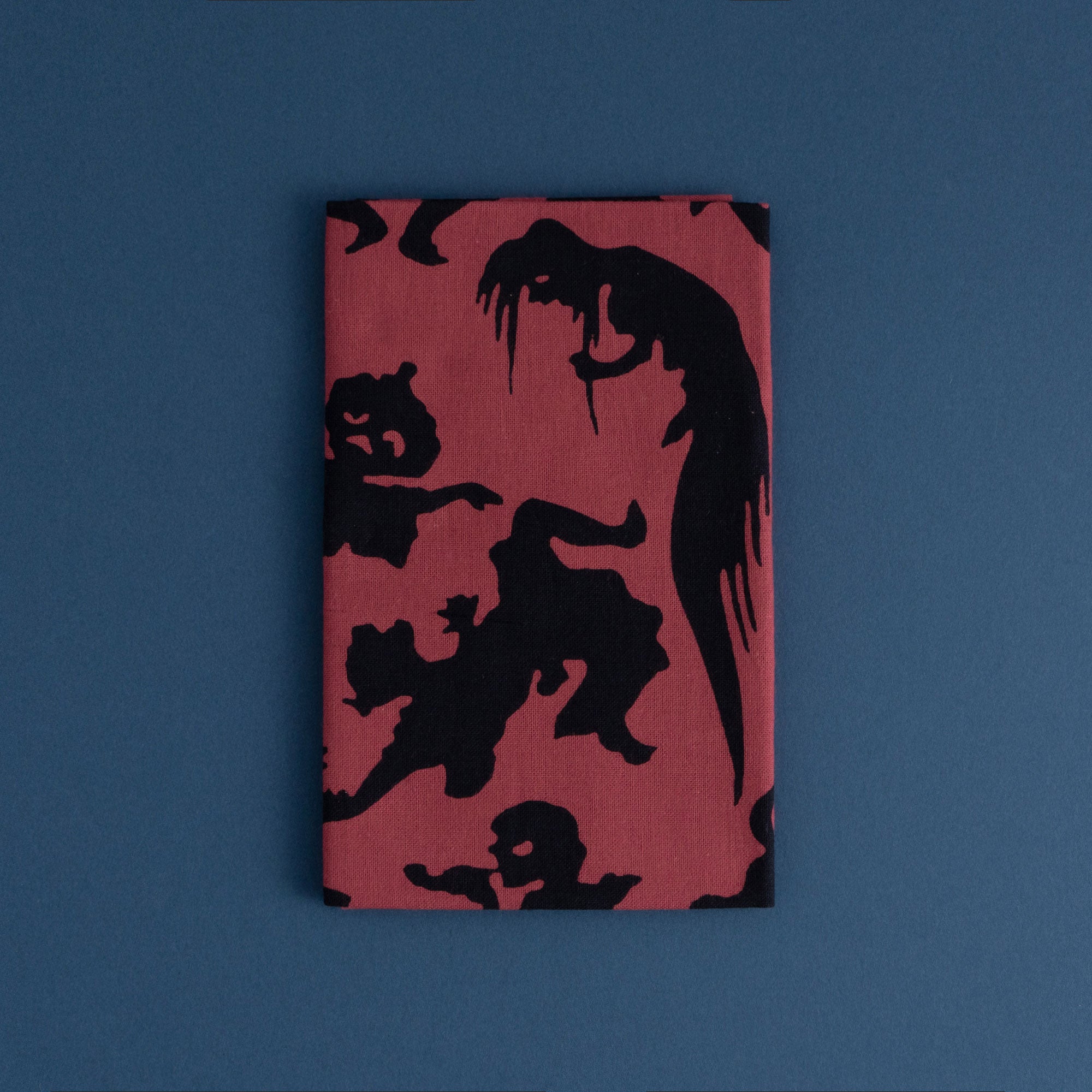Tenugui Shadow Box Spooky Tenugui Lantern Shadow Show TENUGUI – KAMAWANU Online Store