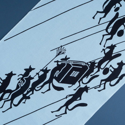 Spooky Tenugui Fox Wedding, Sky Color