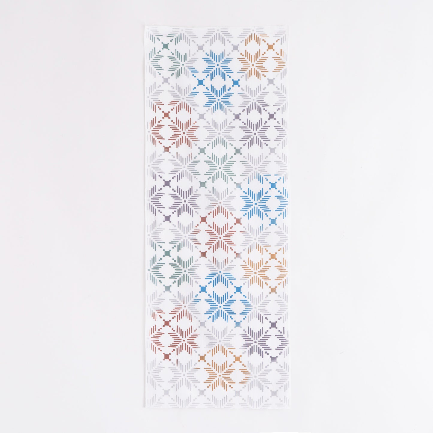 Quilted Snow Pattern TENUGUI