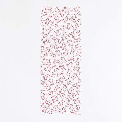 Single Brushstroke Horse TENUGUI