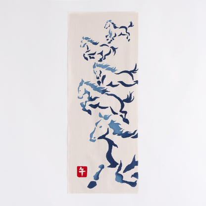 Galloping Horse TENUGUI